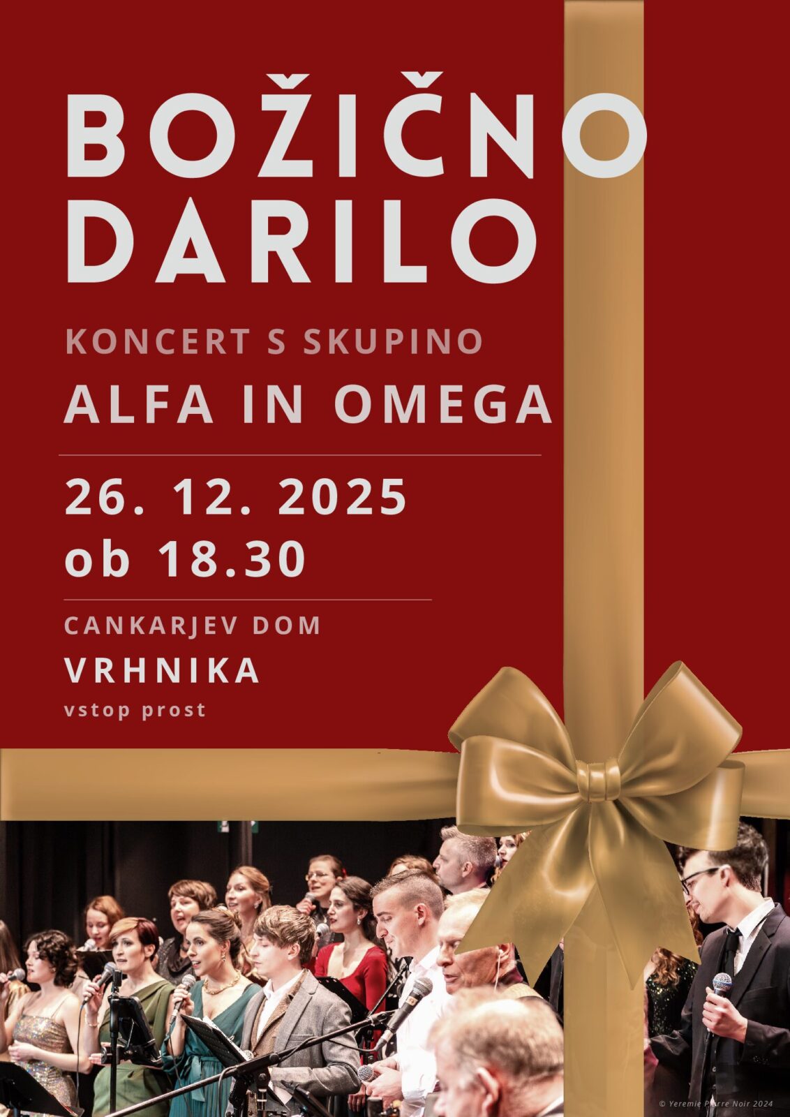 Koncert slavilne krščanske glasbe: BOŽIČNO DARILO